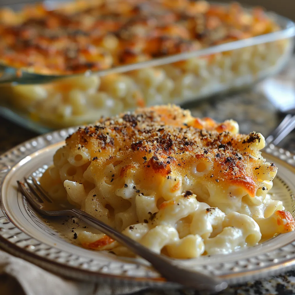 Delicious Baked Macaroni and Cheese Creamy Comfort Food Recipe