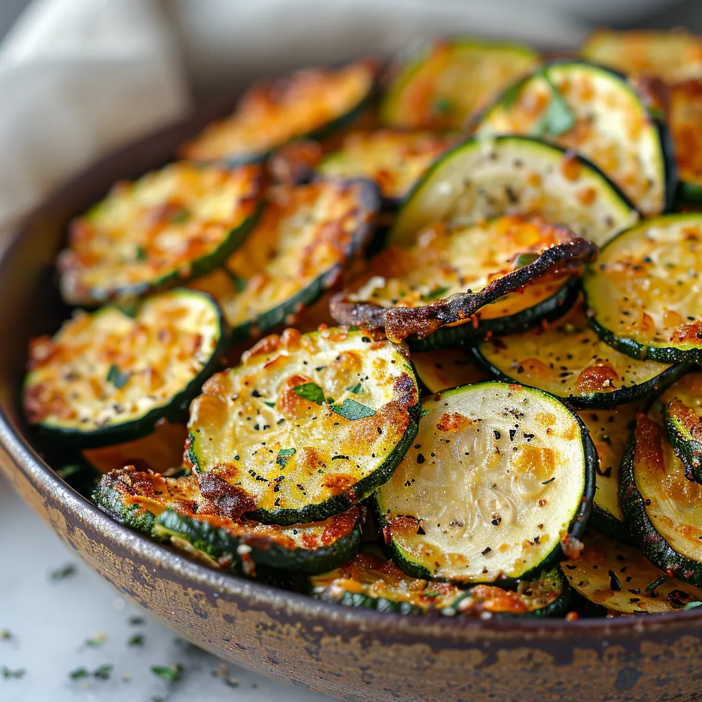 Baked Zucchini Chips