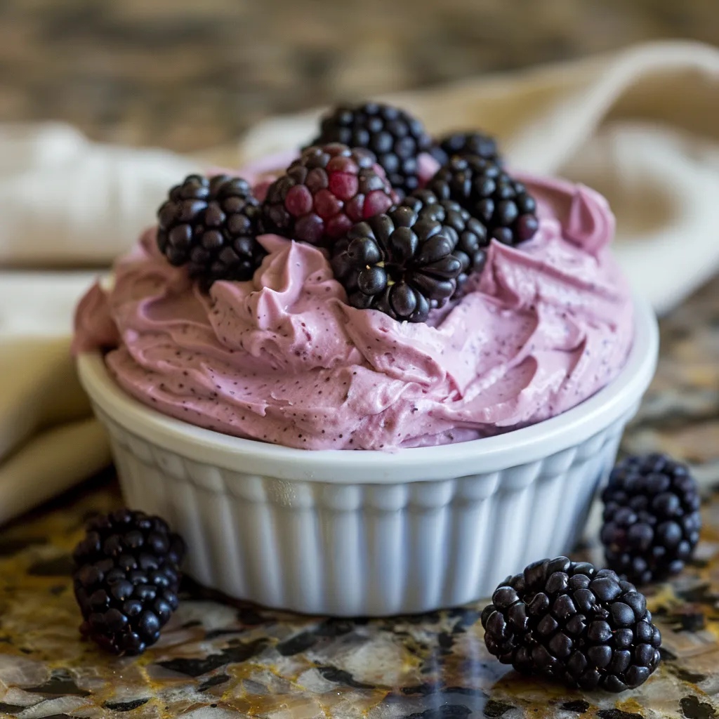 Decadent Blackberry Mousse Irresistible Dessert Delight