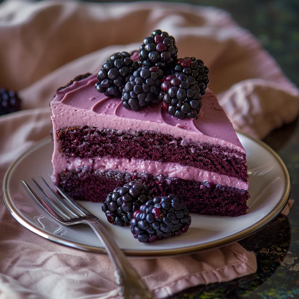 Easy Authentic Blackberry Velvet Gothic Cake Recipe Indulge