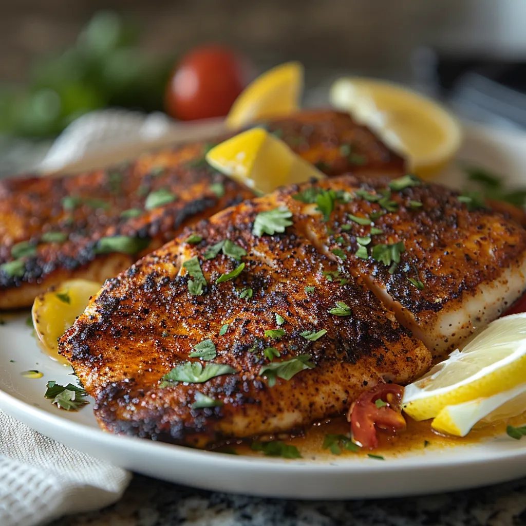 Savory Blackened Catfish Recipe Quick Flavorful Dish