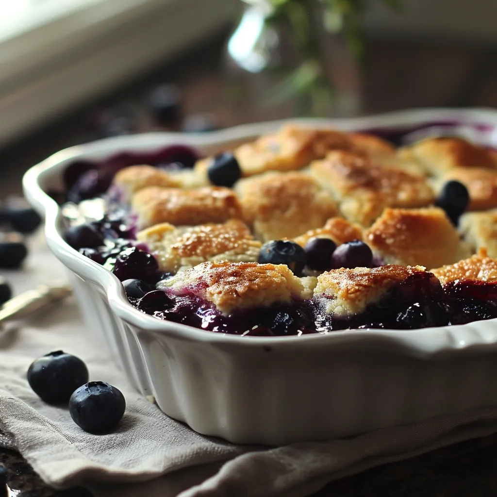 Blueberry Cobbler