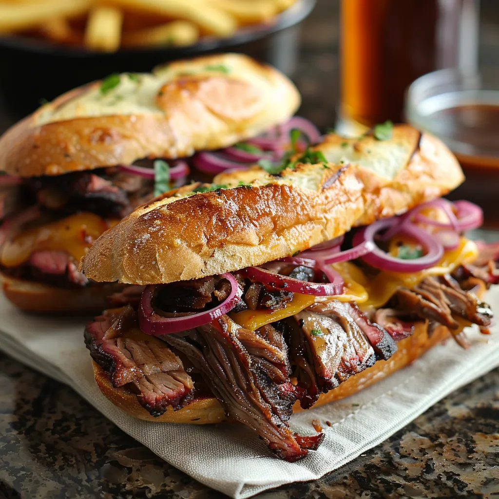 Mouthwatering Brisket Sandwiches Irresistible Flavor Awaits