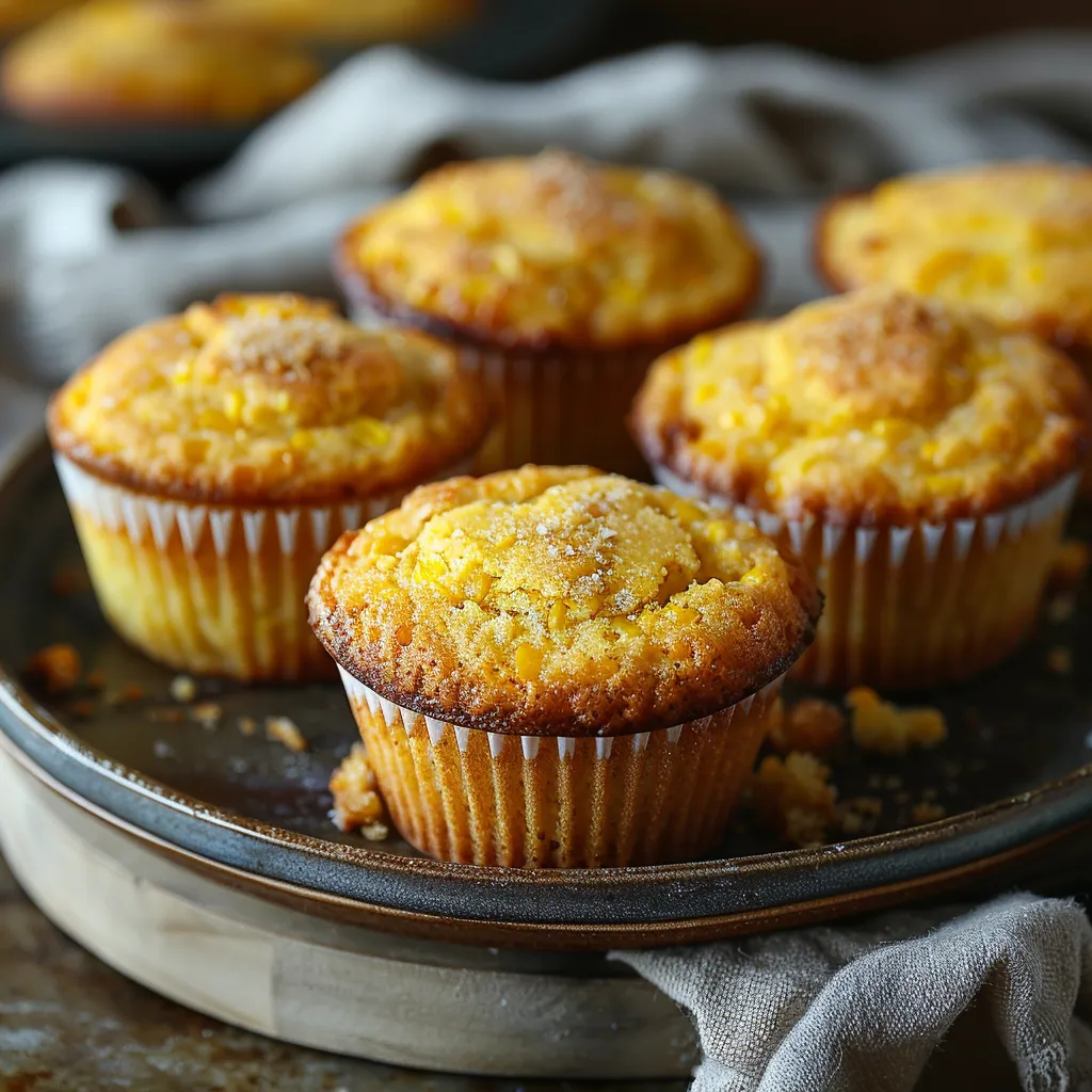 Delicious Cornbread Muffins Easy Fluffy Irresistible