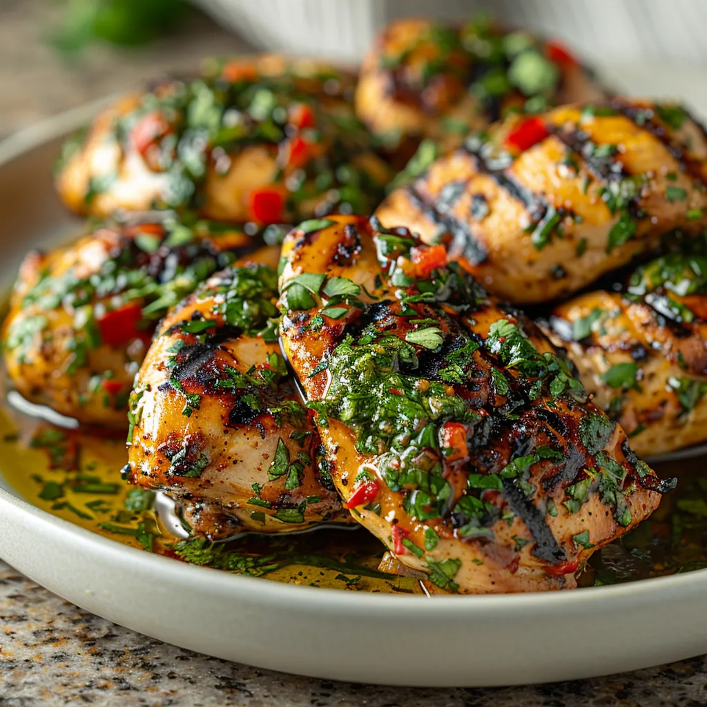 Delicious Grilled Chimichurri Chicken Recipe for Flavor Explosion