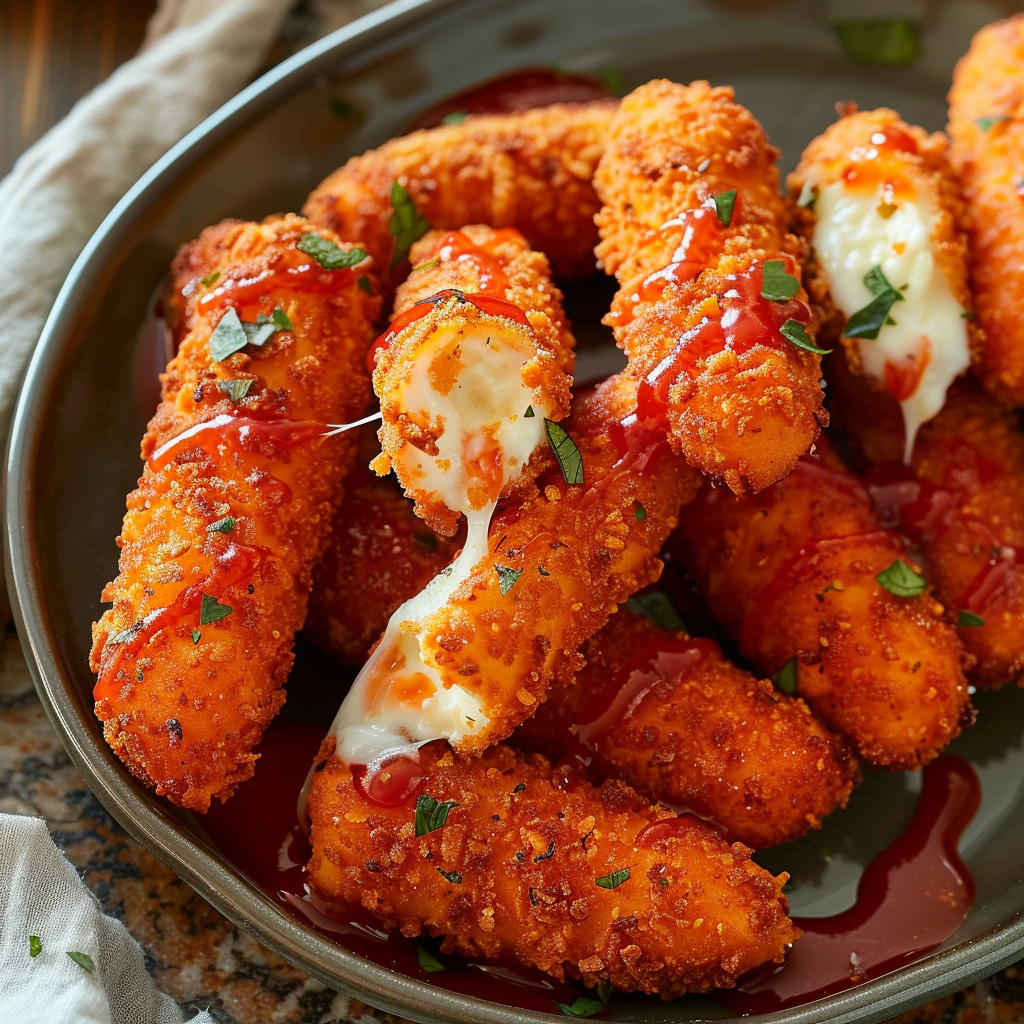 Easy Hot Red Cheeto Mozzarella Sticks for Authentic Flavor
