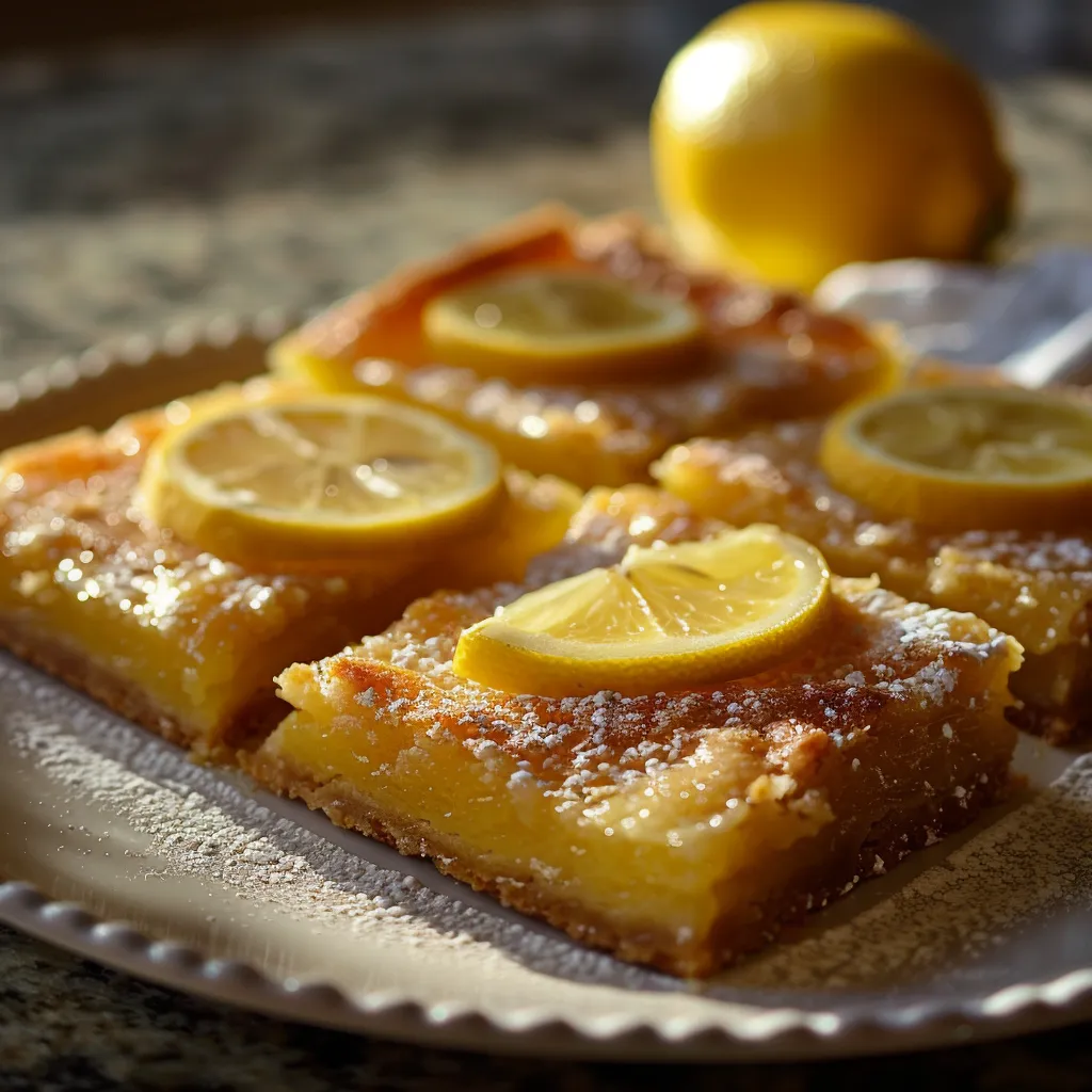 Delicious Lemon Bars Easy Recipe for a Zesty Treat