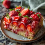 Strawberry Sheet Cake