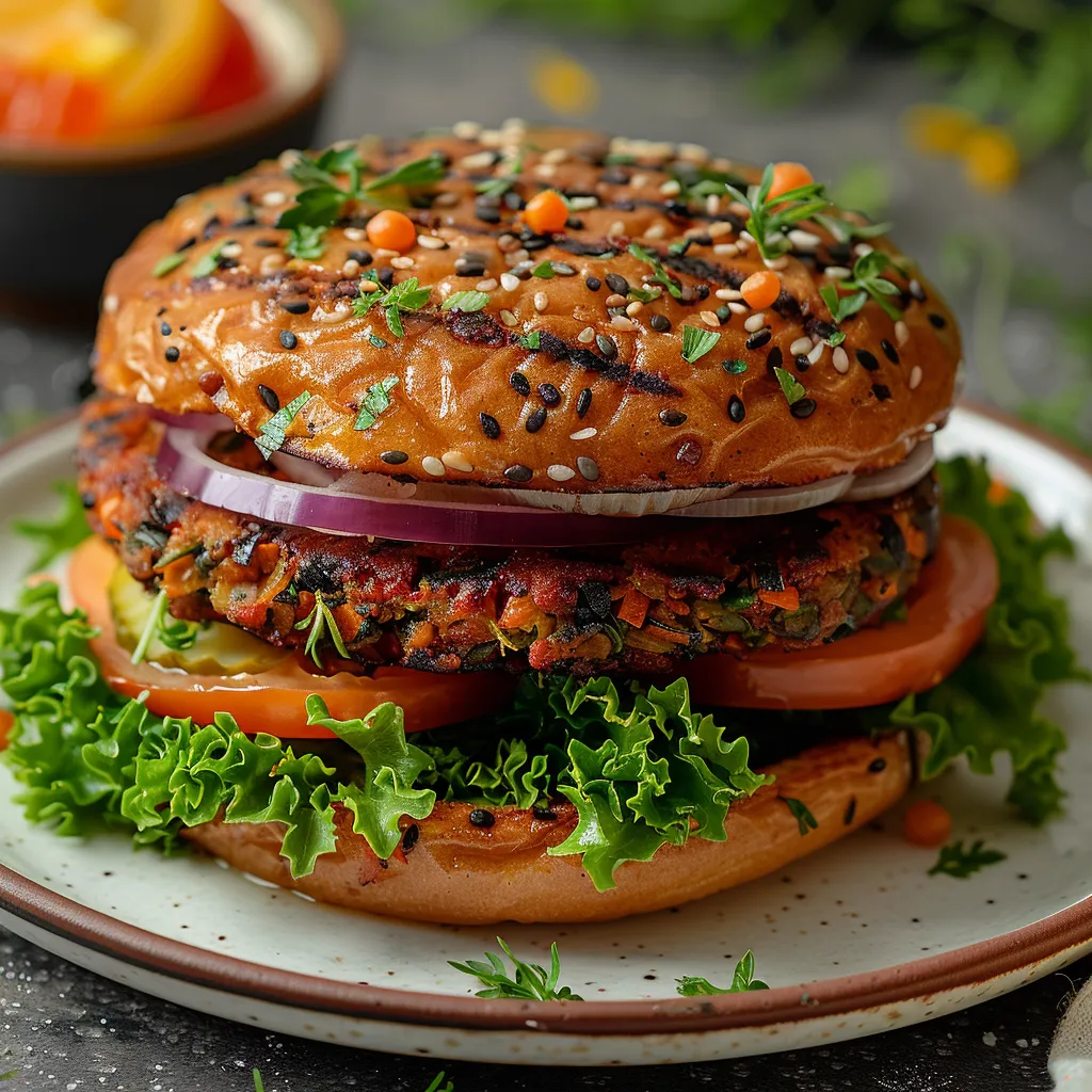 Delicious Veggie Burgers Healthy Tasty Easy Recipes