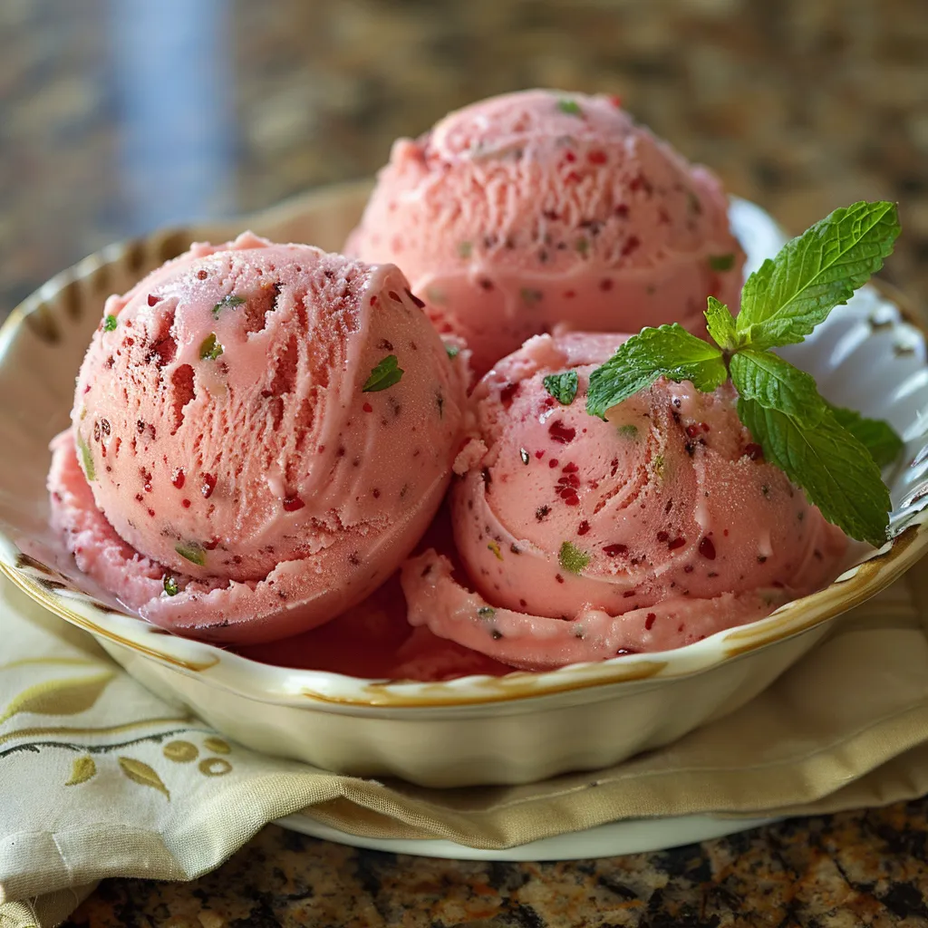 Refreshing Watermelon Sorbet A Delightful Summer Treat