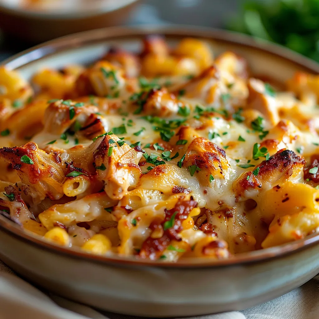 Irresistible BBQ Chicken Mac and Cheese Comfort Food Delight