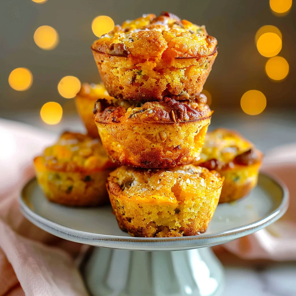 BUTTERNUT SQUASH MUFFINS