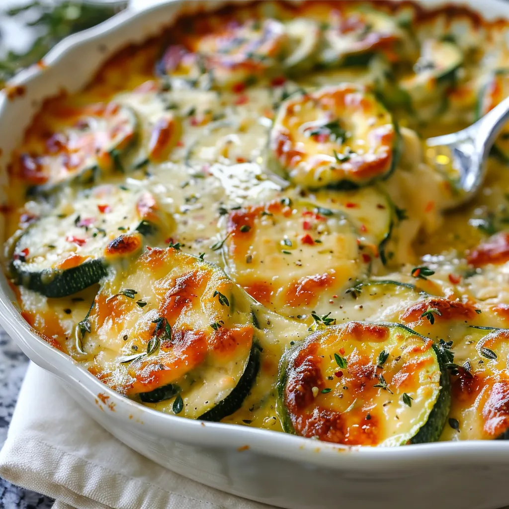 Irresistible Baked Zucchini and Cheese Easy Cheesy Delight