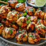 Bang Bang Chicken Skewers