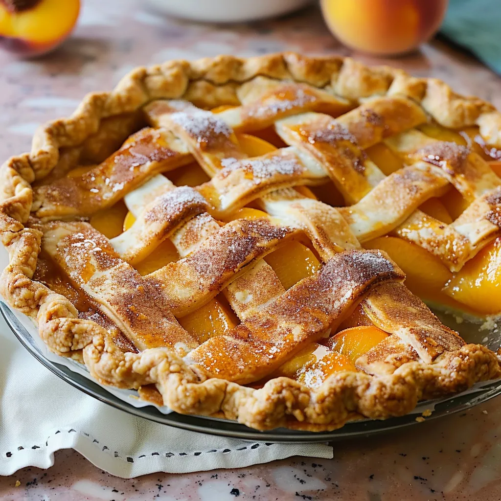 Irresistible Chef John’s Sweet Peach Pie Recipe to Savor
