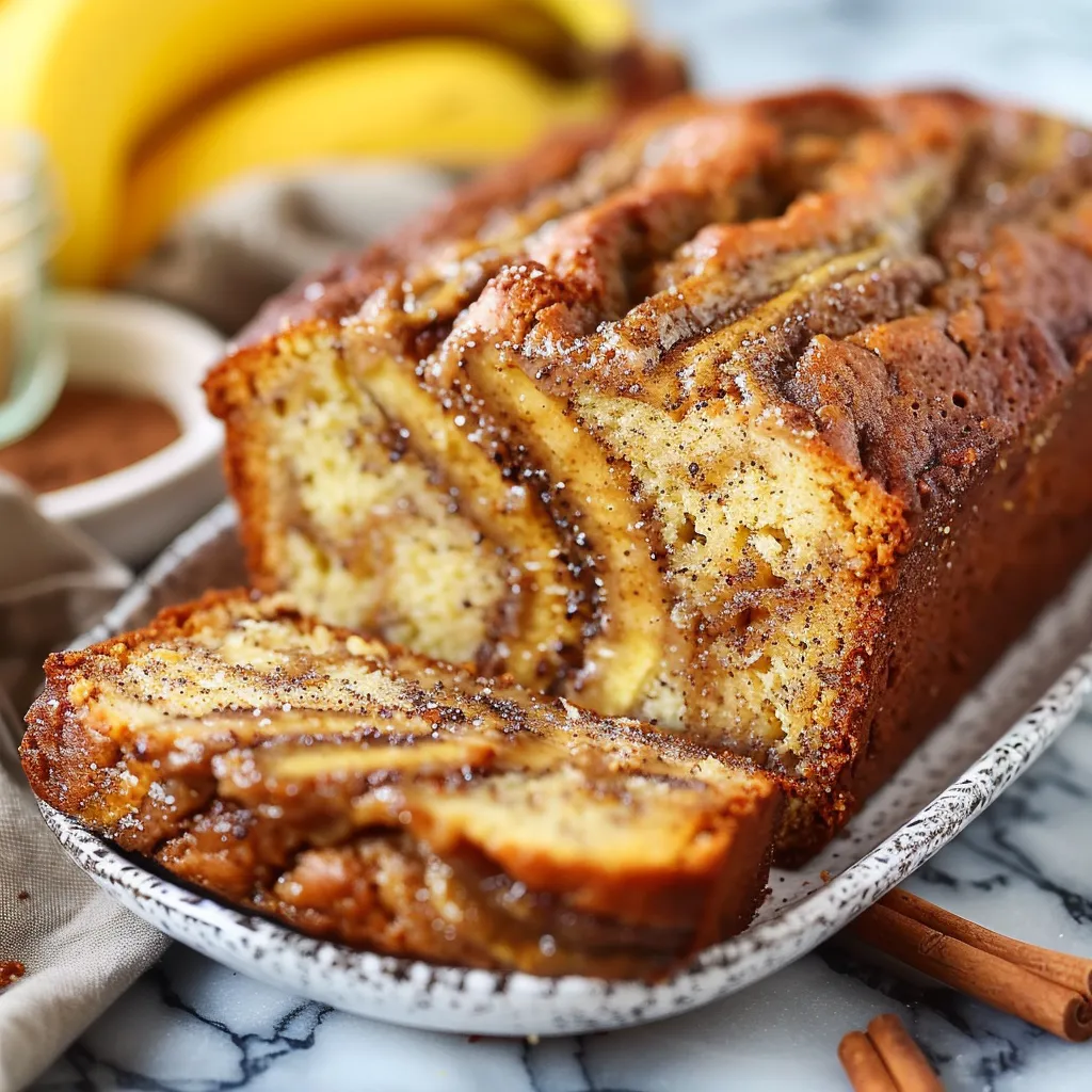 Cinnamon Swirl Banana Bread