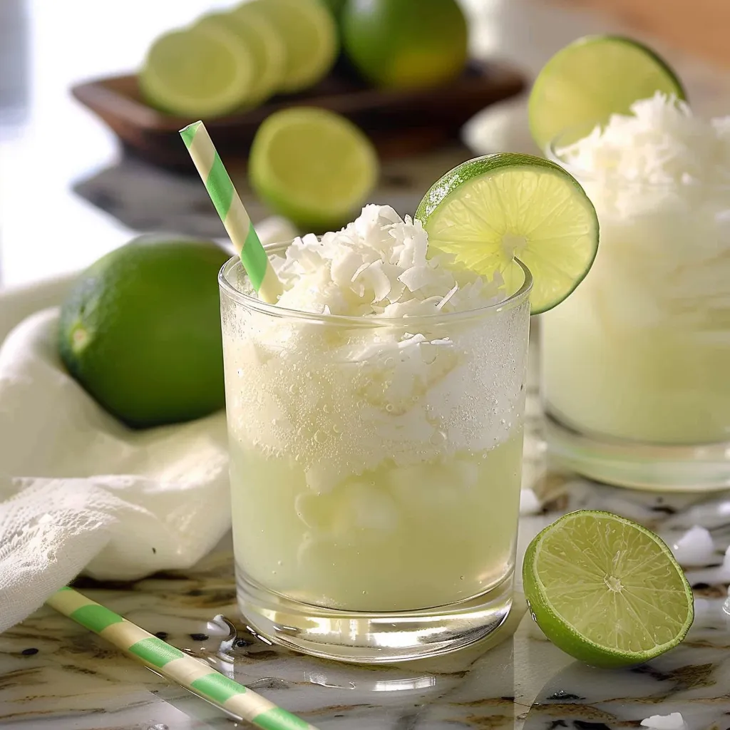 Colombian Coconut Limeade