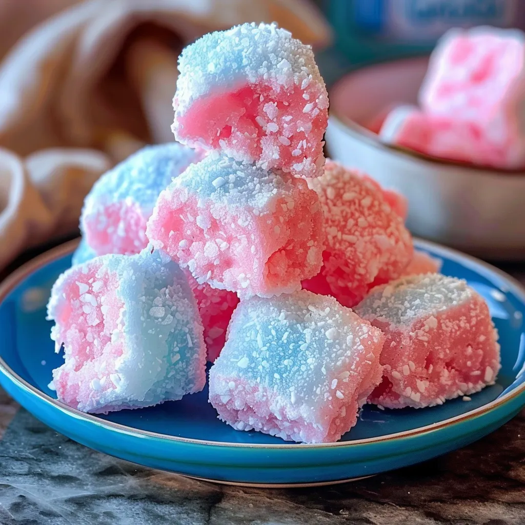 Sweet Cotton Candy Cloud Bites Irresistible Treats to Savor