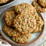 Healthy Zucchini Oatmeal Cookies