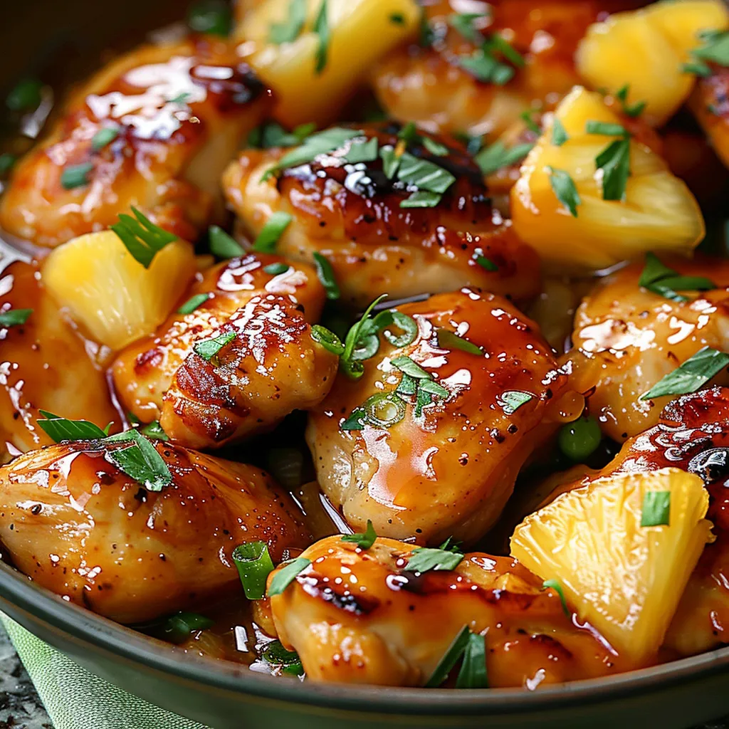 Honey Pineapple Chicken Meal