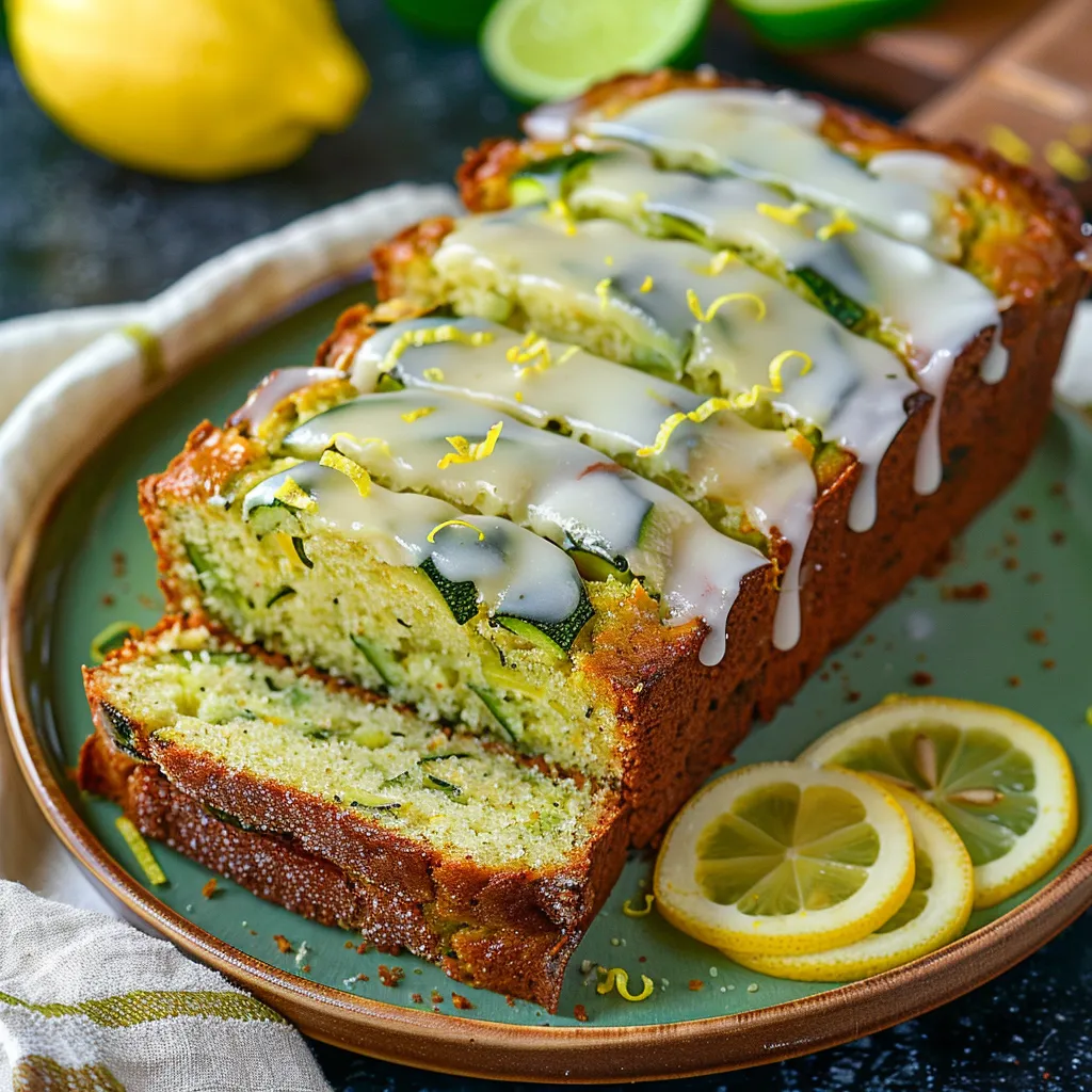 Delicious Lemon Zucchini Bread Moist Easy Recipe