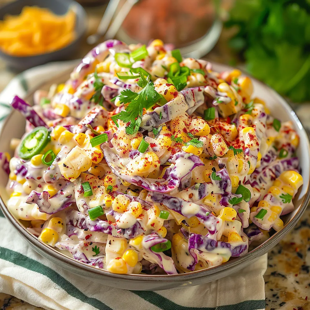 Zesty Mexican Street Corn Coleslaw A Must Try Recipe