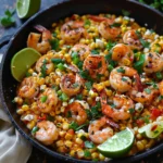 Mexican Street Corn and Shrimp