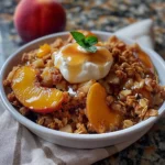 Nectarine Brown Sugar Crisp
