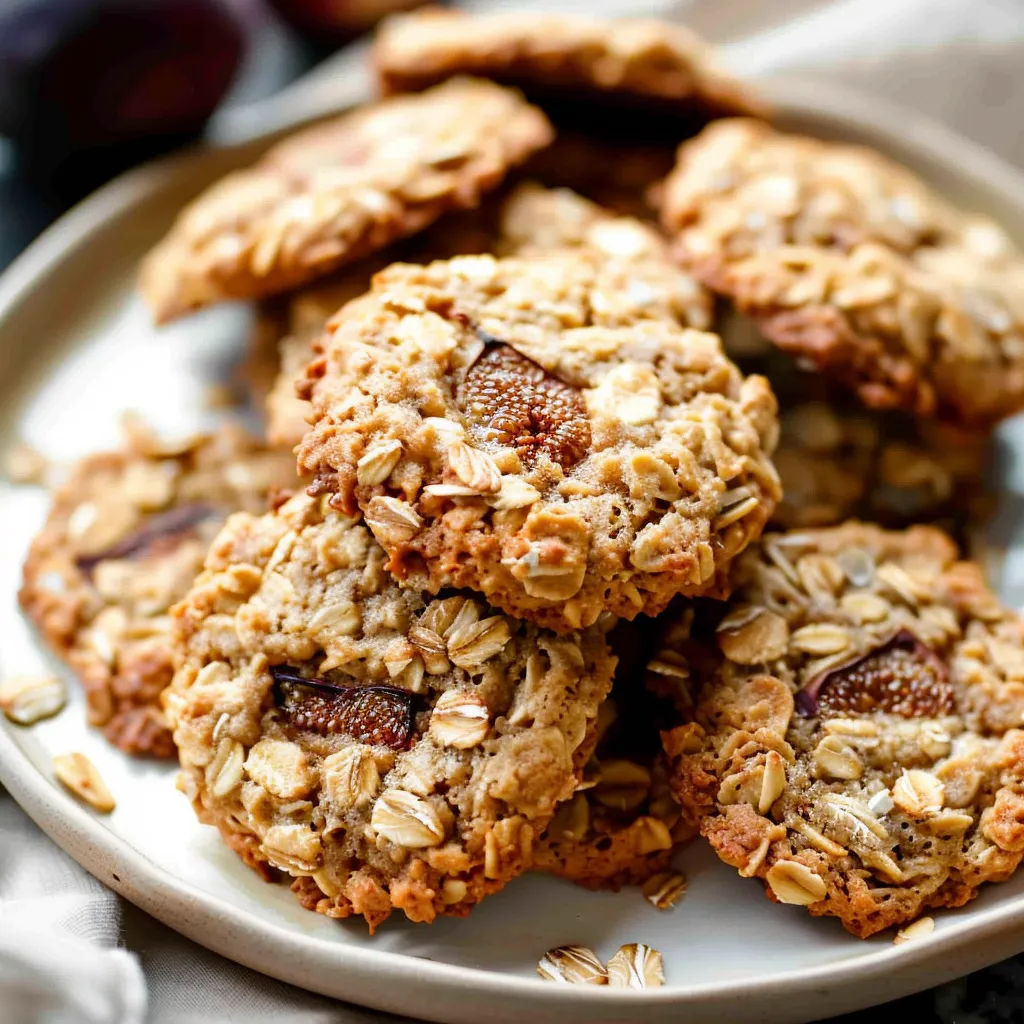Delicious Oatmeal Fig Cookies Irresistible Chewy Treats