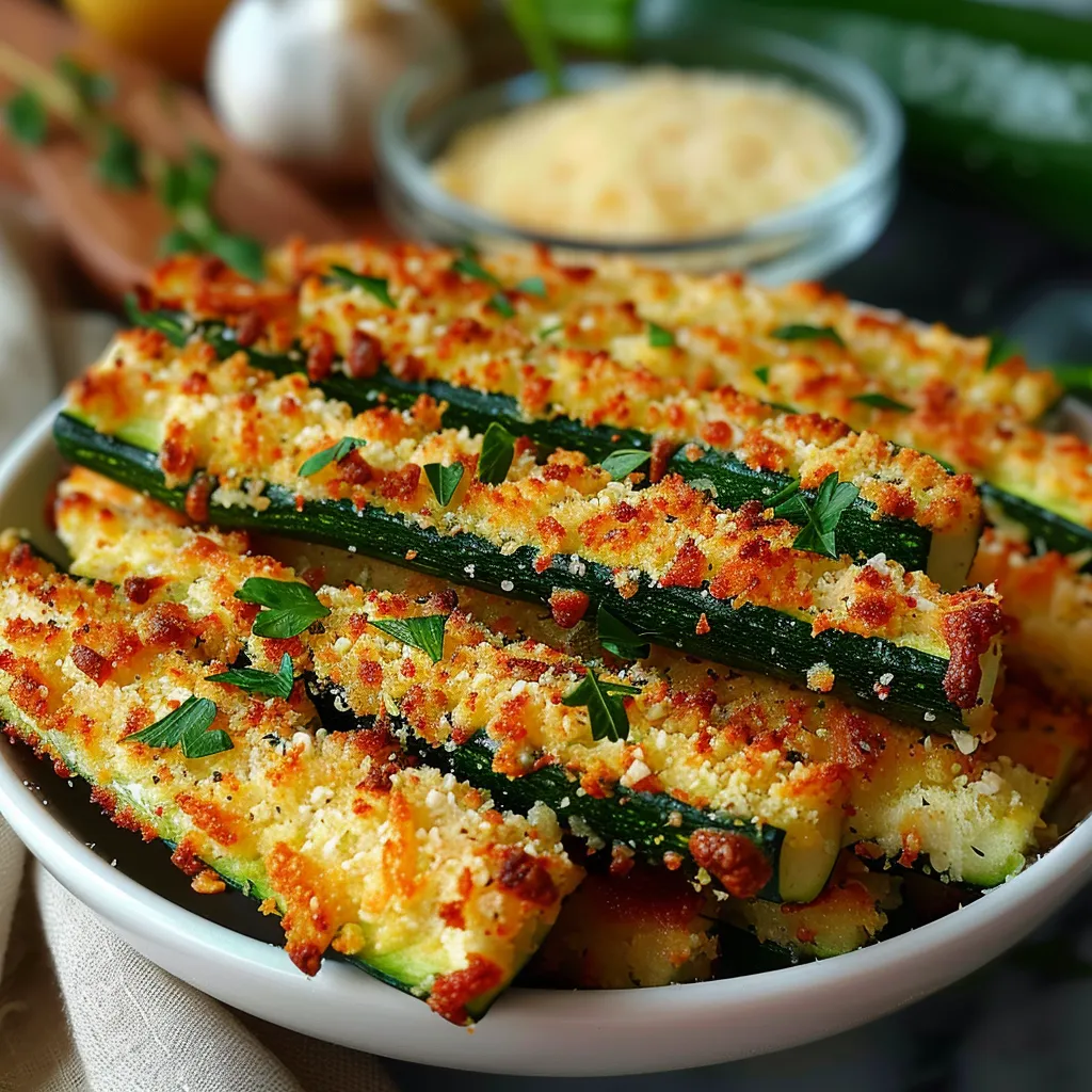 Parmesan Zucchini Fries