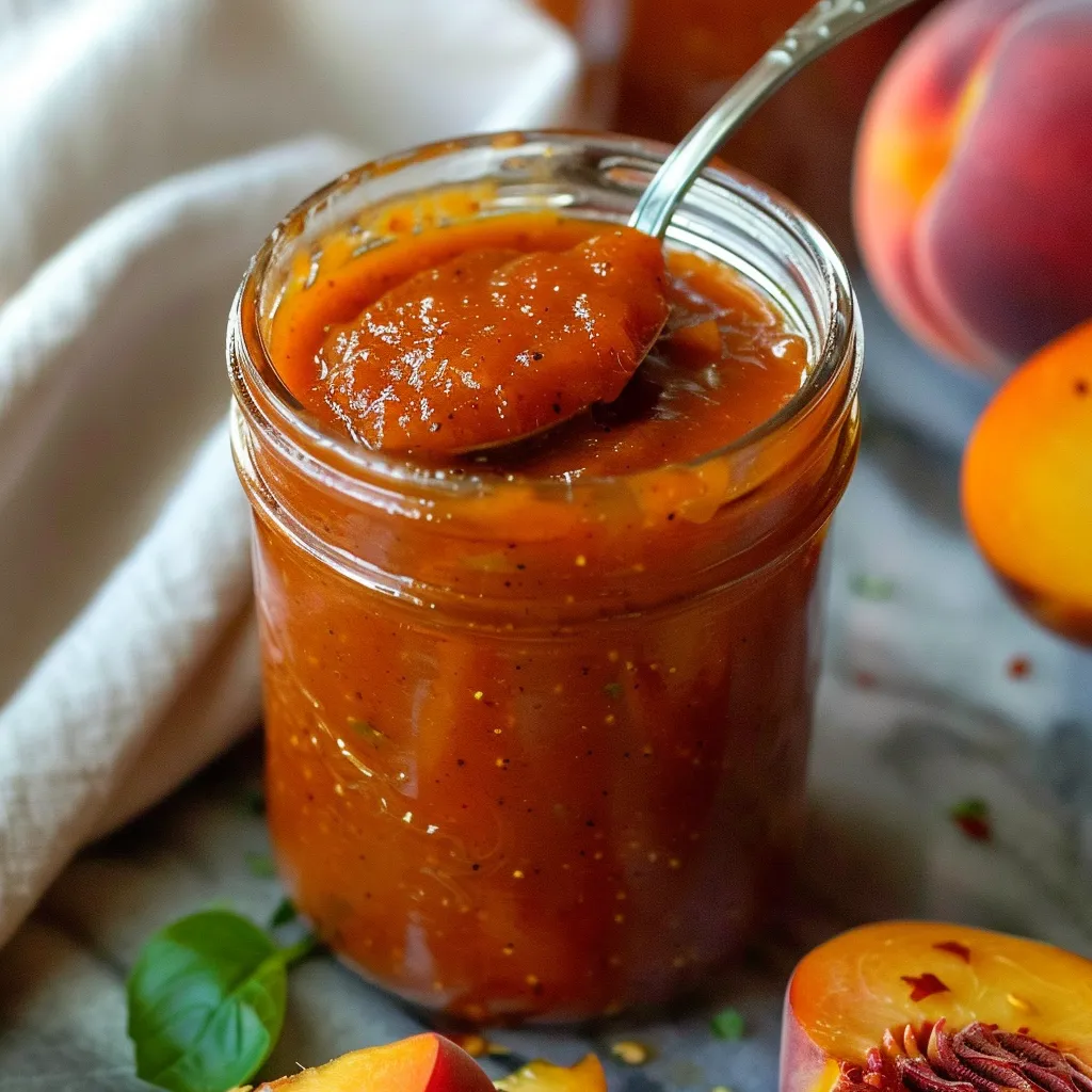 Peach BBQ Sauce