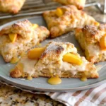 Peaches & Cream Scones