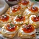 Pepper Jelly & Cream Cheese Bites