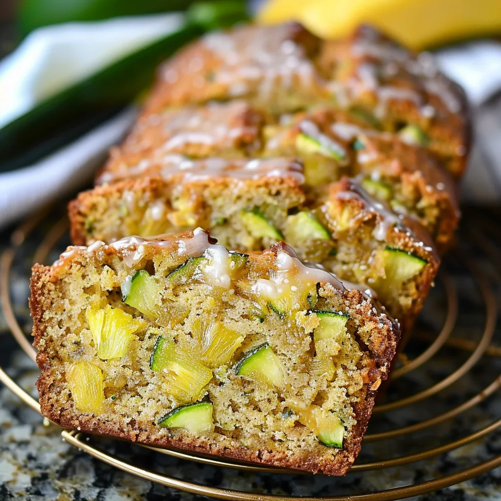 Irresistible Pineapple Zucchini Bread Moist Delicious Recipe