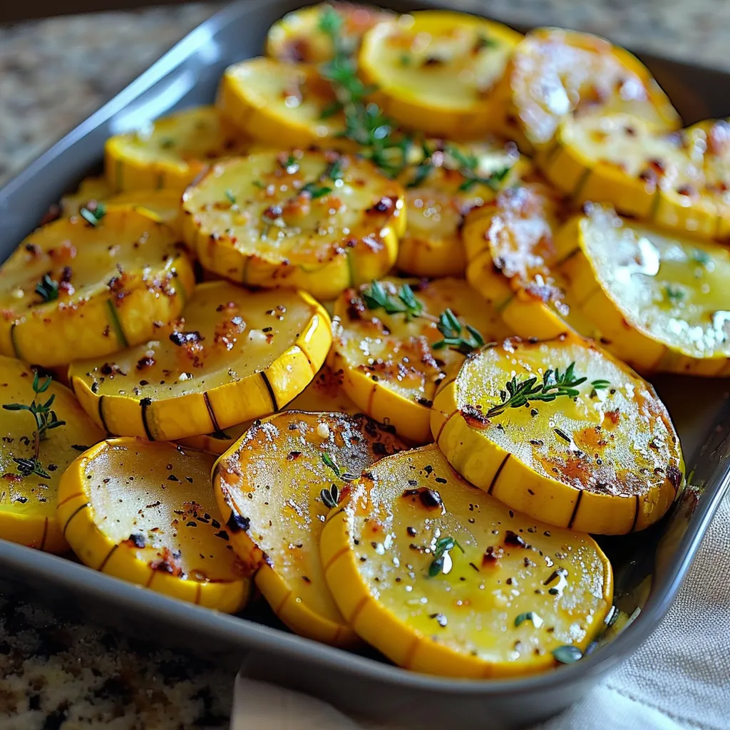 Roasted Summer Squash