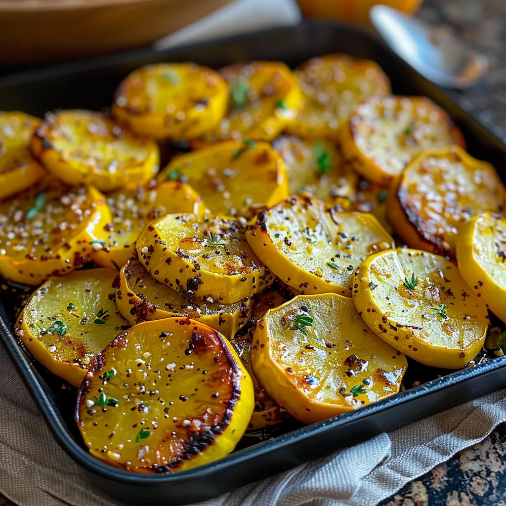Roasted Summer Squash