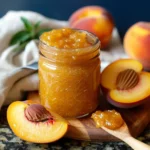 SLOW COOKER PEACH BUTTER RECIPE