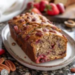 Strawberry Pecan Quick Bread