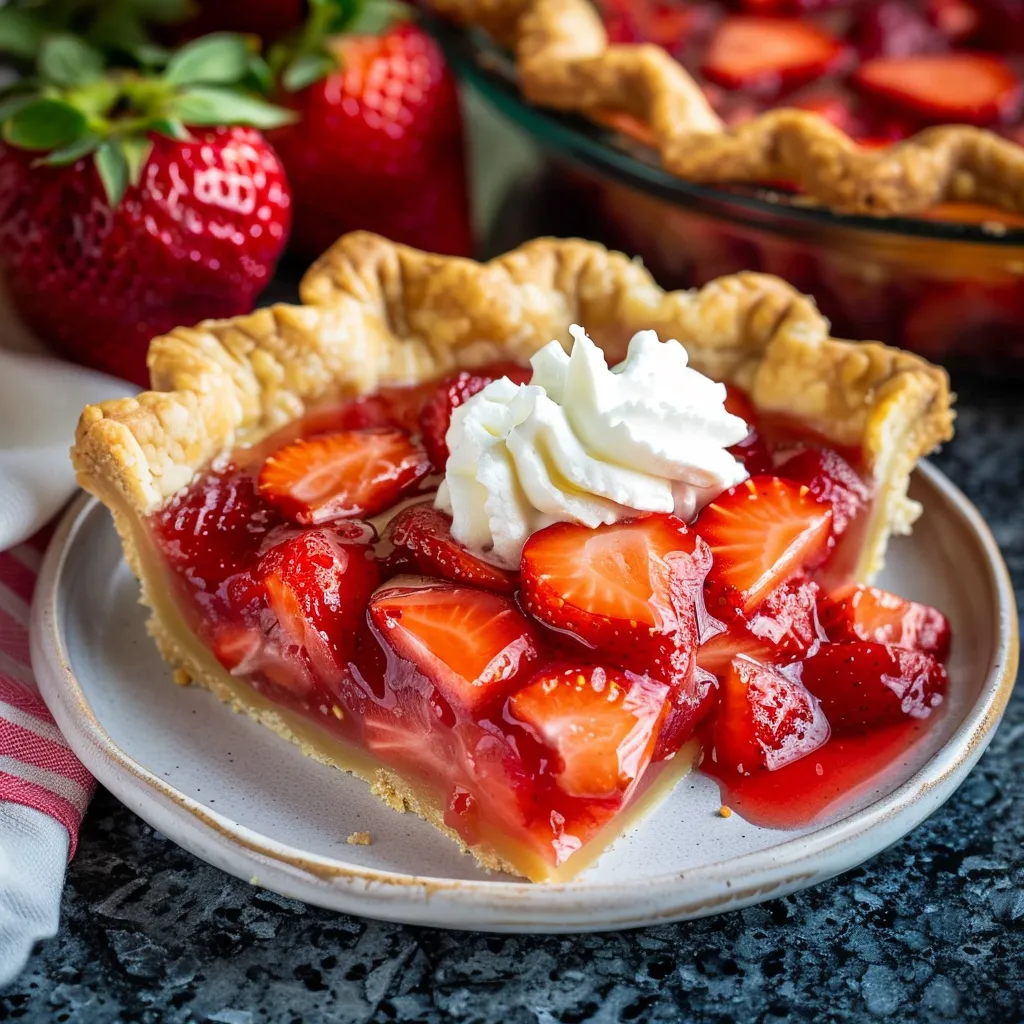Delicious Strawberry Pie Recipe Easy Irresistible Treat