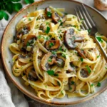 ZUCCHINI MUSHROOM PASTA