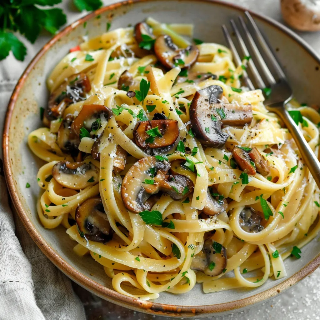 Delicious Zucchini Mushroom Pasta Quick Flavorful Meal