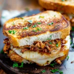 BBQ Chicken Grilled Cheese