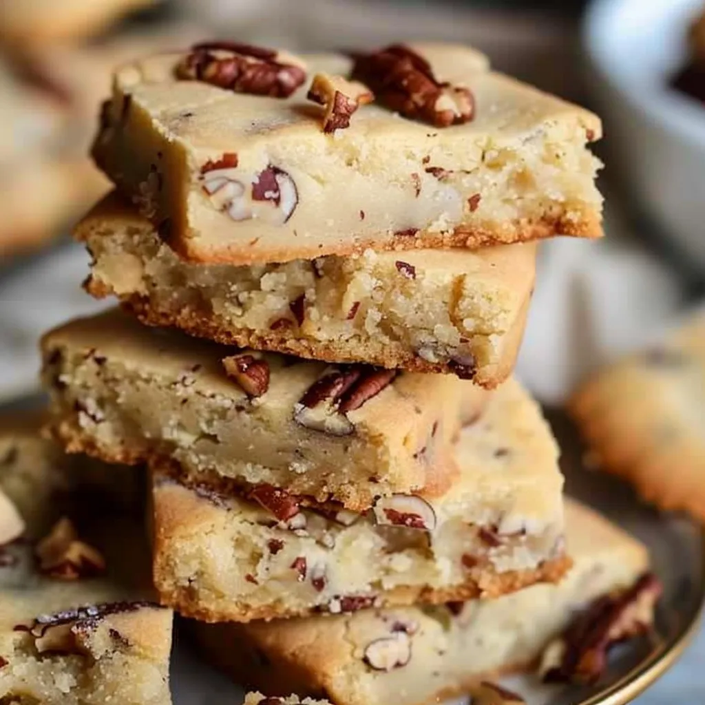 BUTTER PECAN SHORTBREAD COOKIES