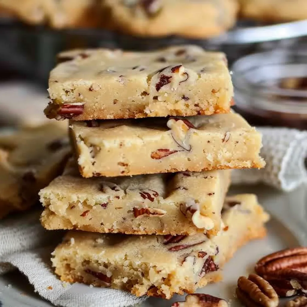 BUTTER PECAN SHORTBREAD COOKIES