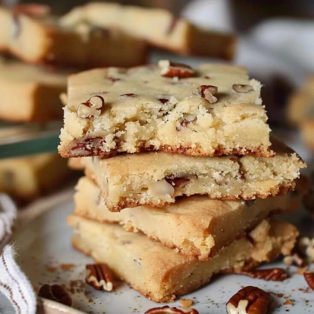 BUTTER PECAN SHORTBREAD COOKIES