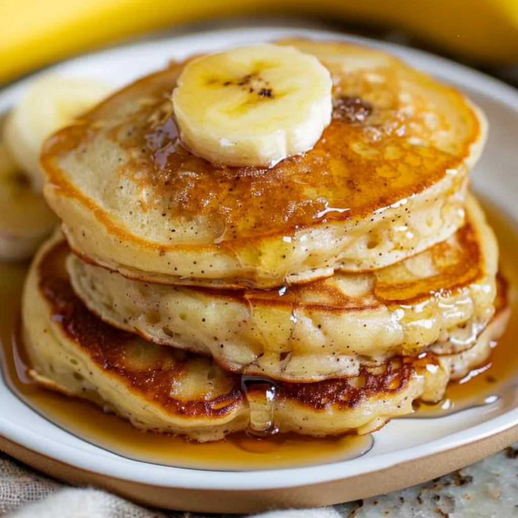 Brown Sugar Banana Pancakes