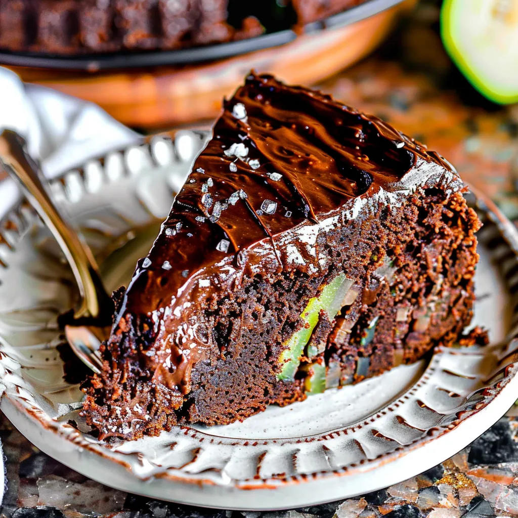 CHOCOLATE ZUCCHINI CAKE