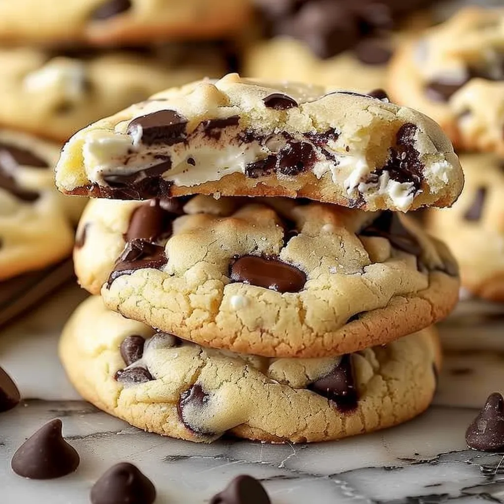 CREAM CHEESE CHOCOLATE CHIP COOKIES