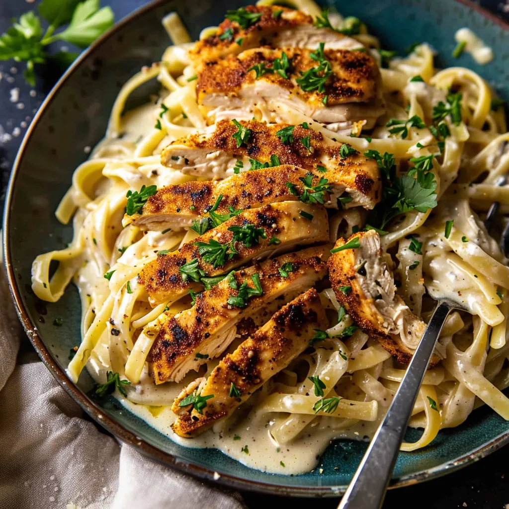 Spicy Cajun Chicken Fettuccine Alfredo Irresistible Recipe