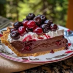 Chocolate Cherry Cream Pie